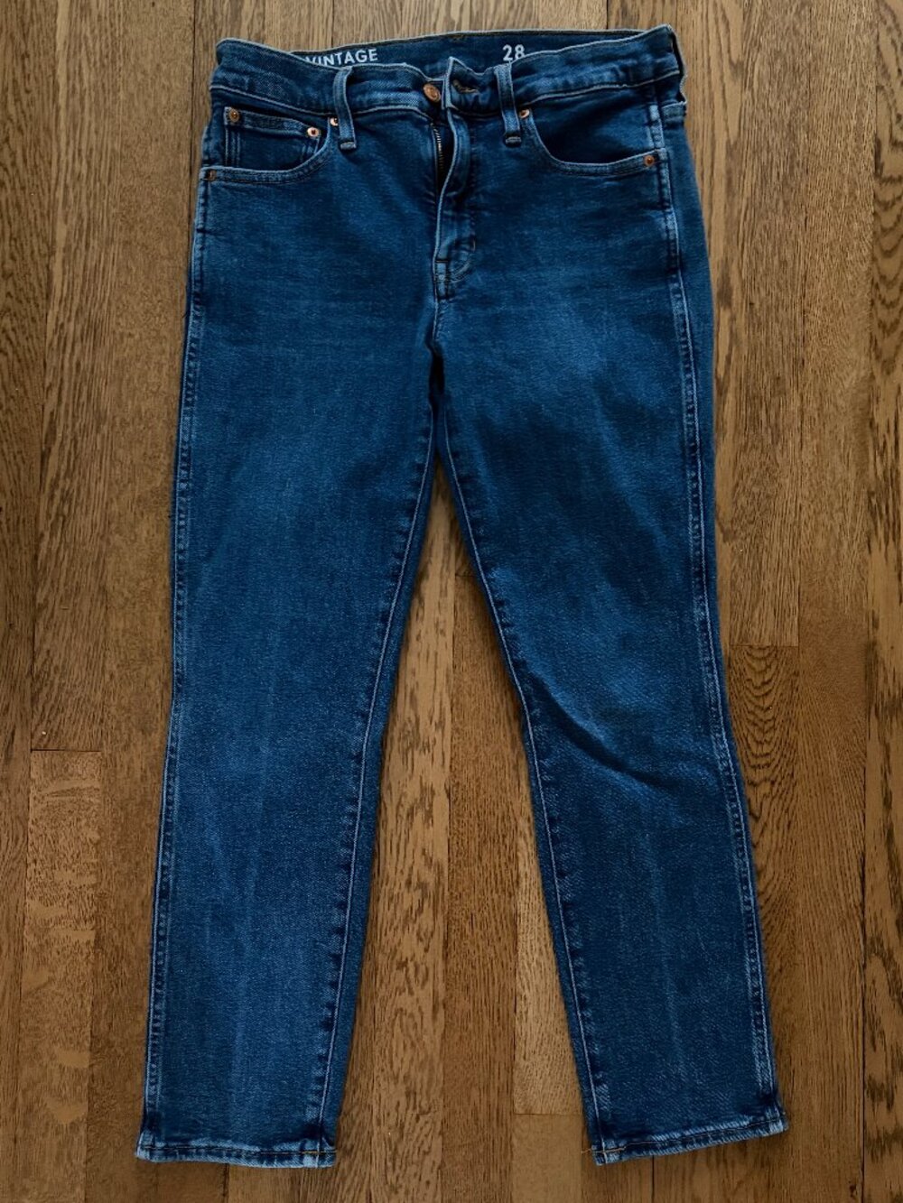J. Crew Vintage Slim Straight Jeans Size 28